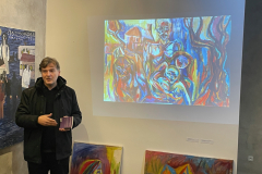 Přednáška o životě a tvorbě básnířky a výtvarnice Hany Fouskové